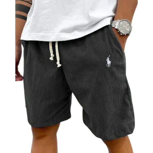 Corduroy summer shorts