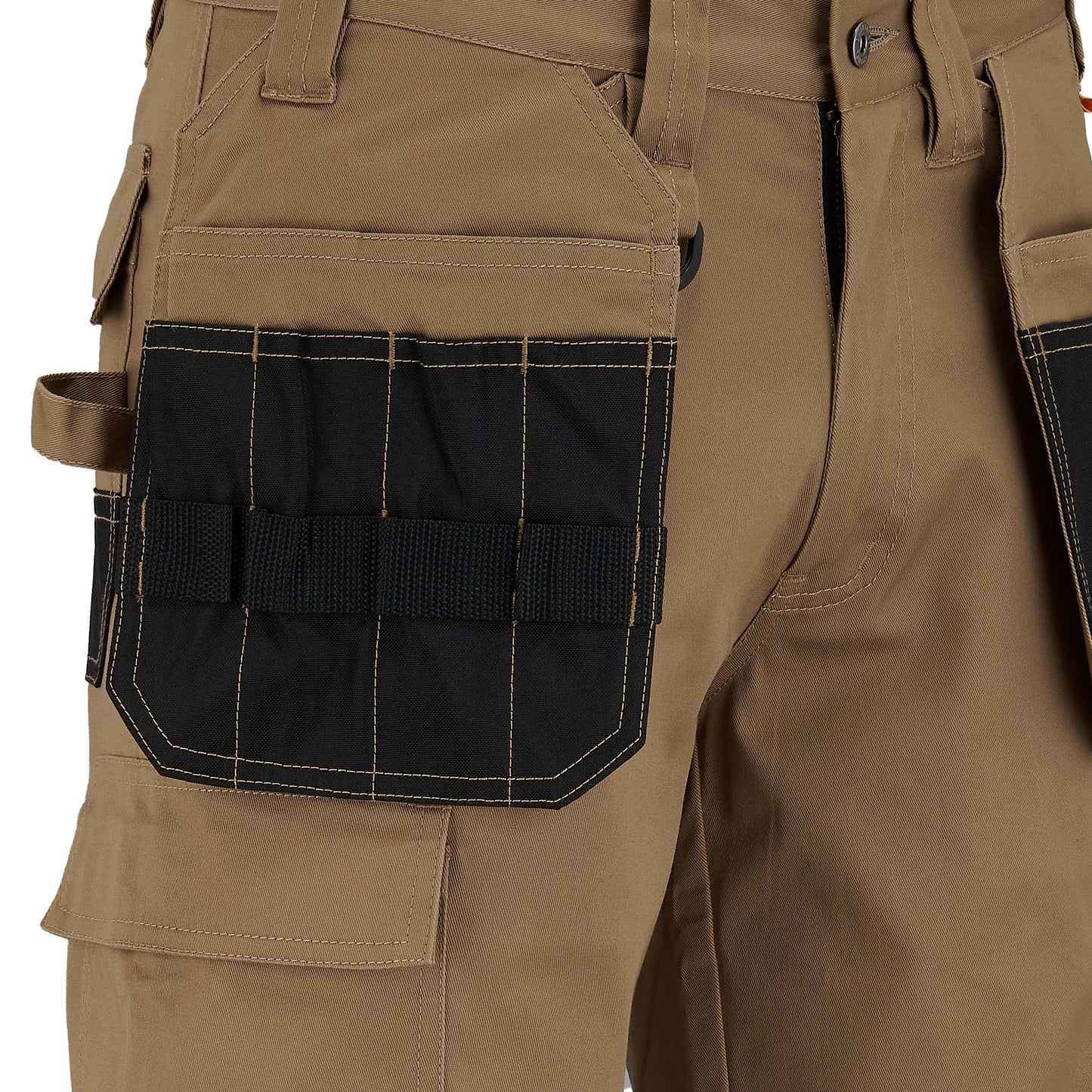 Herren-Arbeitsshorts mit Stretch, Holstertaschen und hohem Tragekomfort
