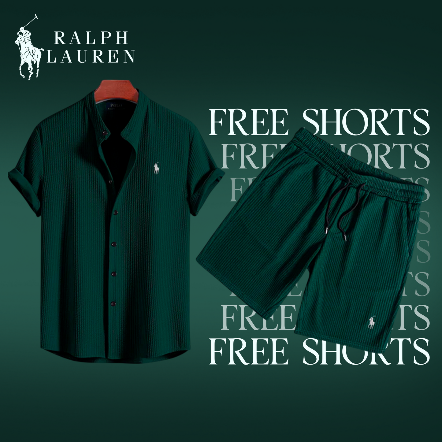 SOMMERANGEBOT (KAUF EIN SHIRT = ERHALTE EINE KURZE HOSE GRATIS)
