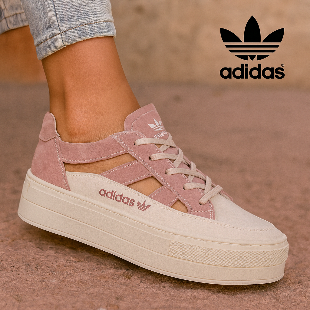 Damen Plateau-Sneakers