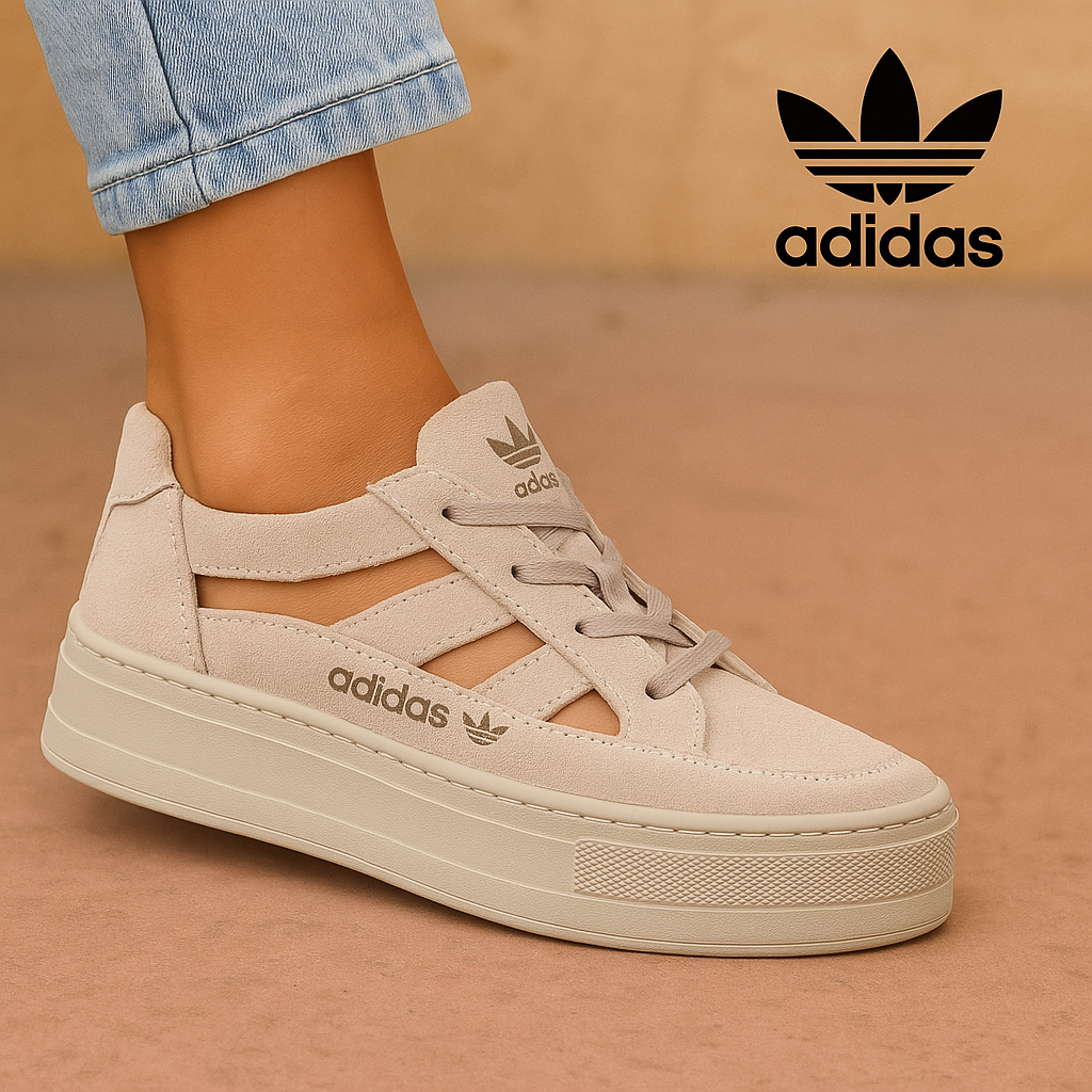 Damen Plateau-Sneakers