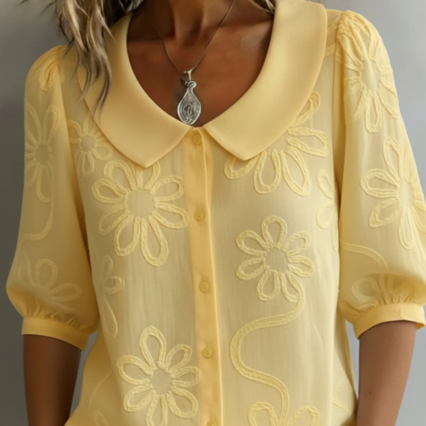 Aurélie™ — Blouse légère florale élégance naturelle