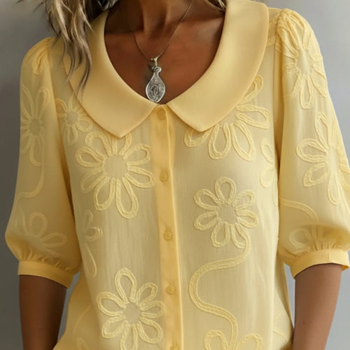 Aurélie™ — Blouse légère florale élégance naturelle